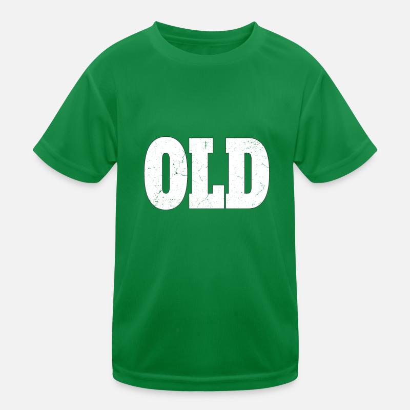 Old - Alt Kinder Funktions-T-Shirt