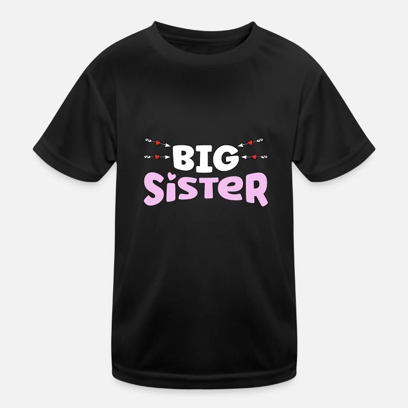 Big Sister - große Schwester Kinder Funktions-T-Shirt
