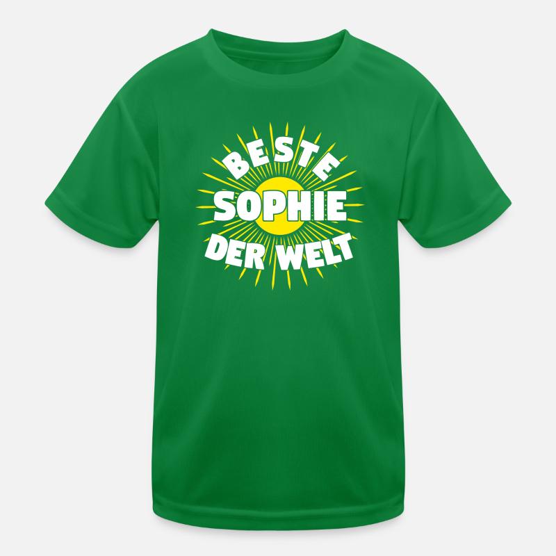 Sophie - Beste Sophie der Welt Kinder Funktions-T-Shirt
