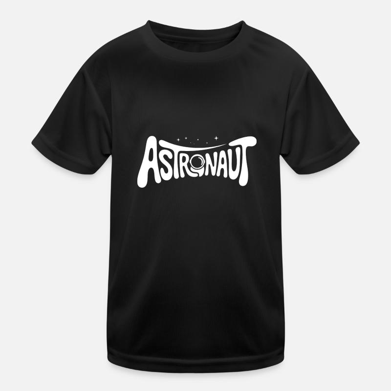 Astronaut - Cooles Astonomy-Logo Kinder Funktions-T-Shirt
