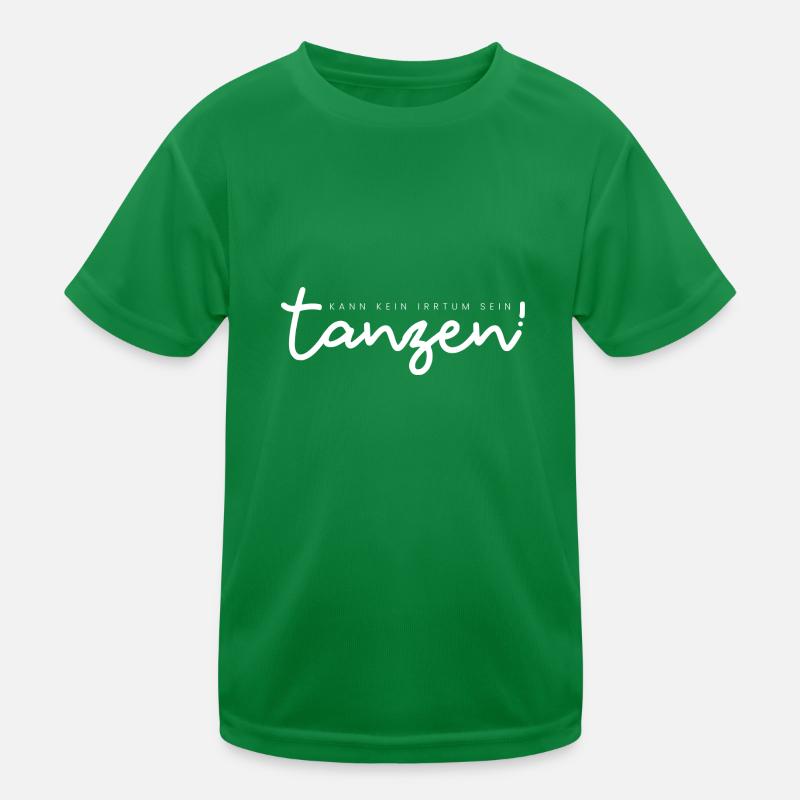 Dancing can't be a mistake! Beautiful Dance Saying Kids Functional T-Shirt