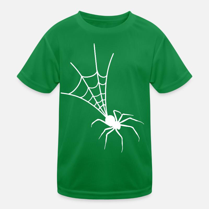Spinne Kinder Funktions-T-Shirt