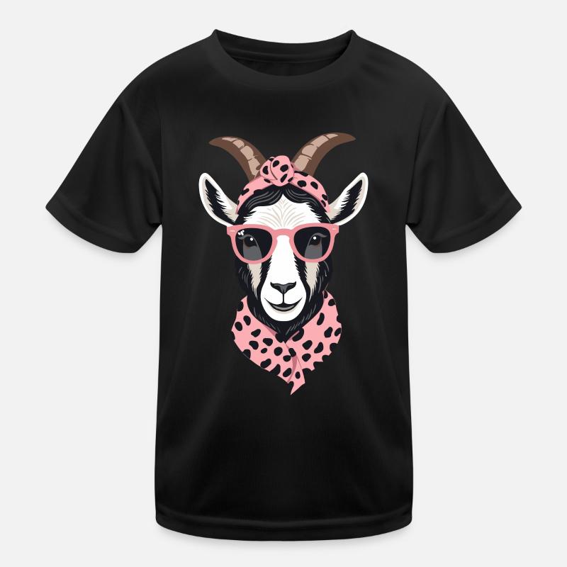 Lustige Mama Ziege Perfekt Zum Muttertag Kinder Funktions-T-Shirt