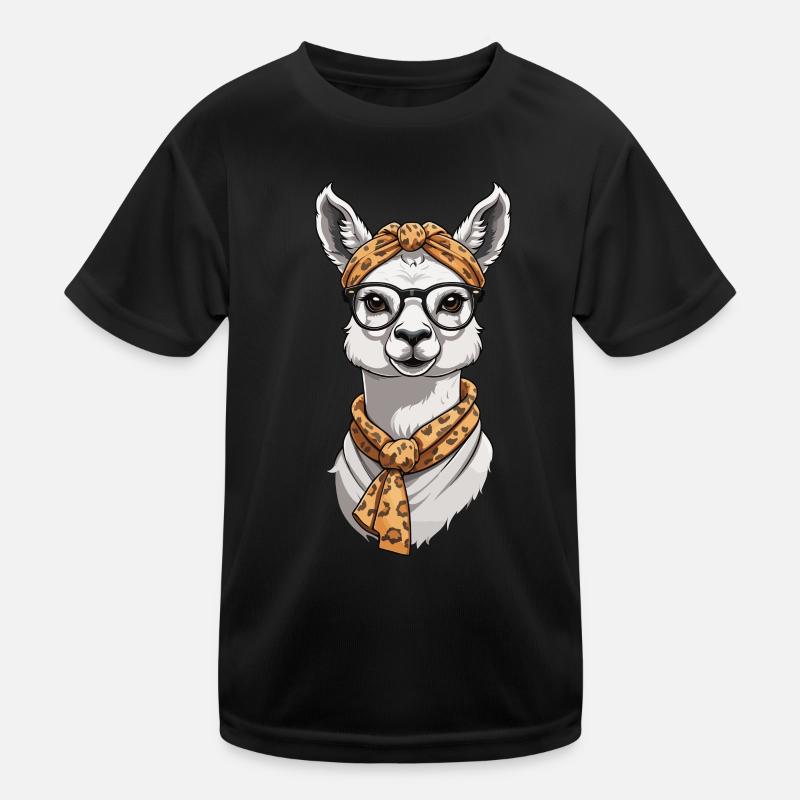 Lama Aimant Maman Drôle Design T-shirt sport Enfant