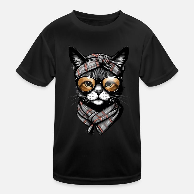 Mignon Chat Maman Cat Amant Maman Style T-shirt sport Enfant