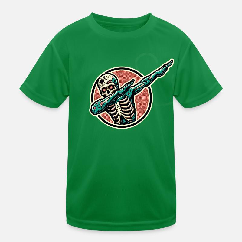 Dabbender Zombie Lustiges Dabbing Design Kinder Funktions-T-Shirt