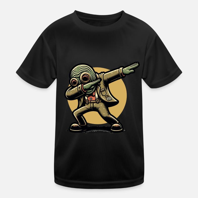 Dabbender Zombie Lustiges Dabbing Design Kinder Funktions-T-Shirt