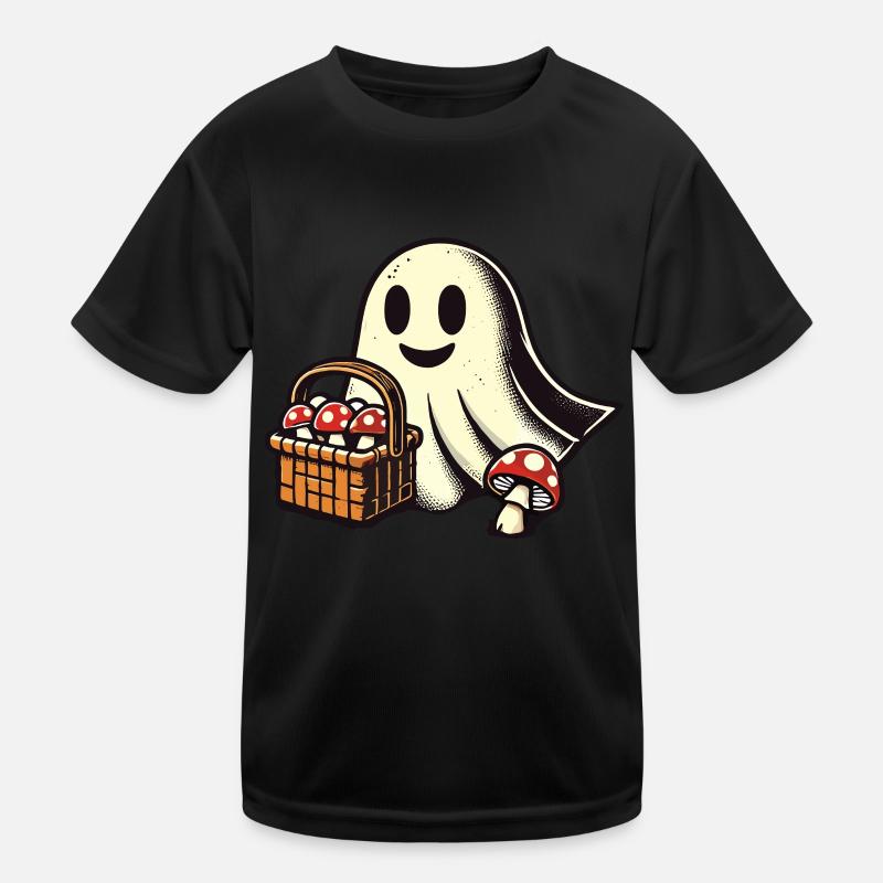 unheMushroom Picker Ghost Amateur de champignons fantomatiques T-shirt sport Enfant