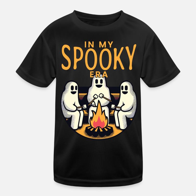 Halloween : Feu de camp à mon époque effrayante T-shirt sport Enfant