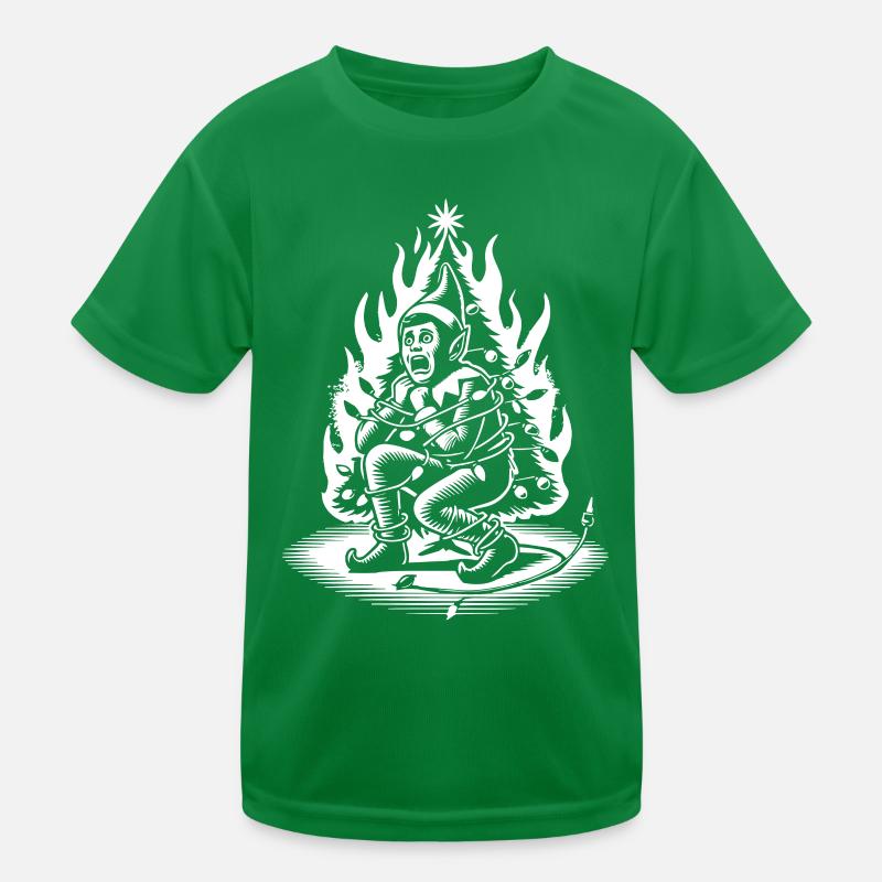 Ruse, Sarcasme, Noël, Elfe, Horreur T-shirt sport Enfant