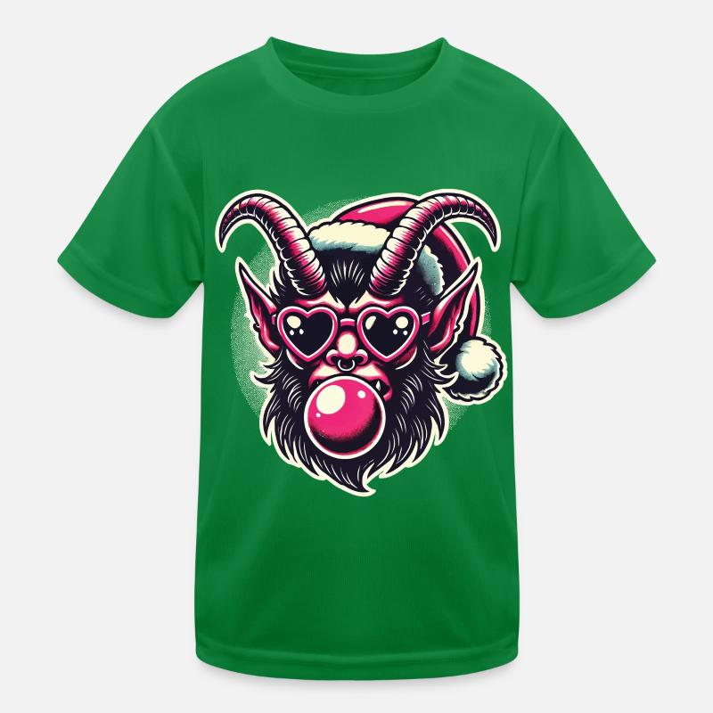 Christmas Krampus Funny Sigma Male Style Kids Functional T-Shirt