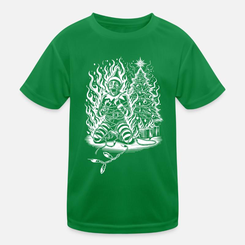 Listiger Sarkasmus Weihnachts-Horror Kinder Funktions-T-Shirt