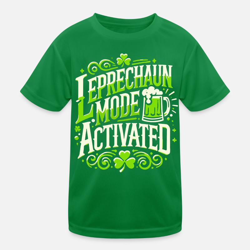 Le mode lutin active la Saint-Patrick T-shirt sport Enfant