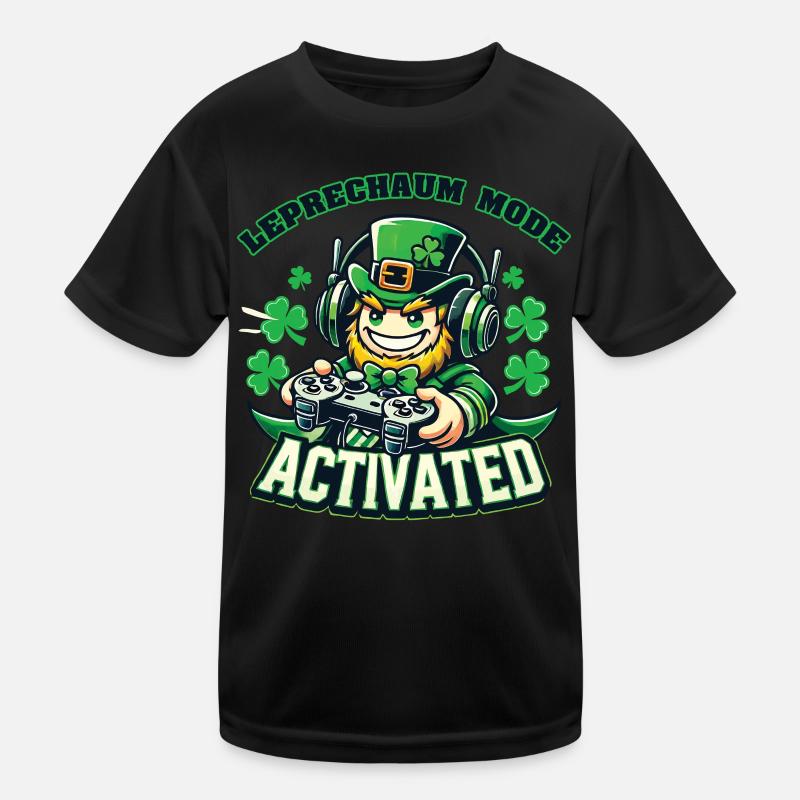Le mode lutin du joueur a activé la Saint-Patrick T-shirt sport Enfant
