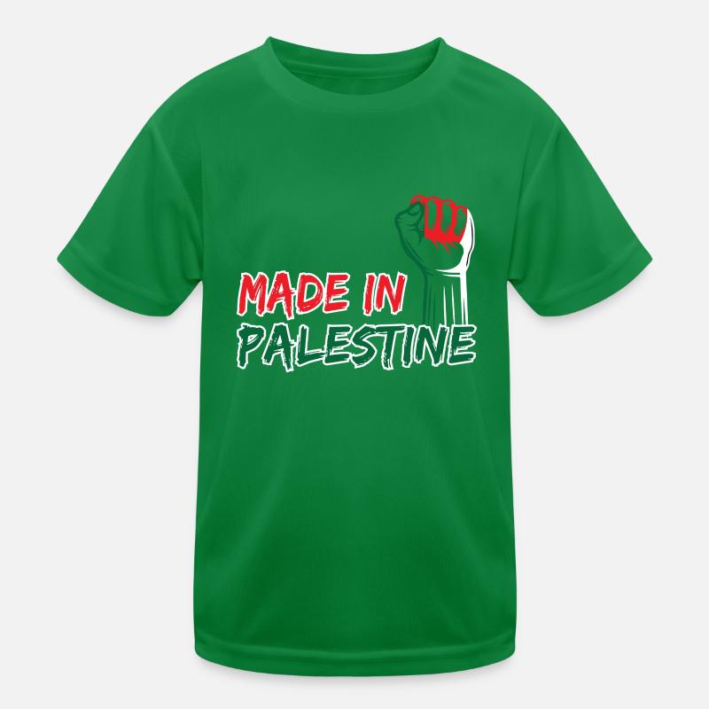 Made in Palestine Kids Functional T-Shirt