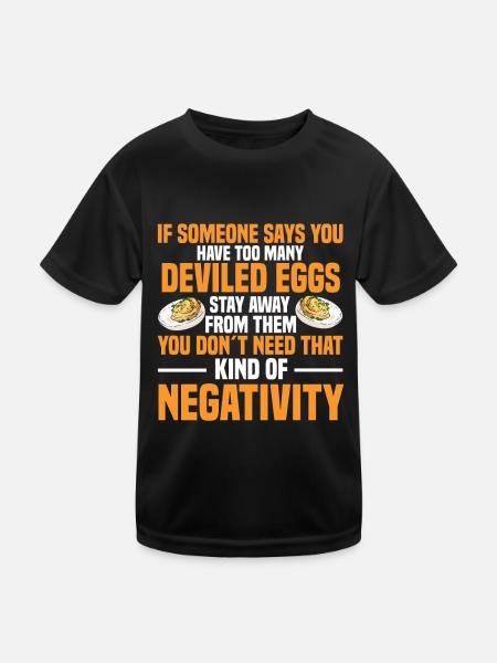 Stuffed Eggs - Proverbs - Kids Functional T-Shirt - black - Front
