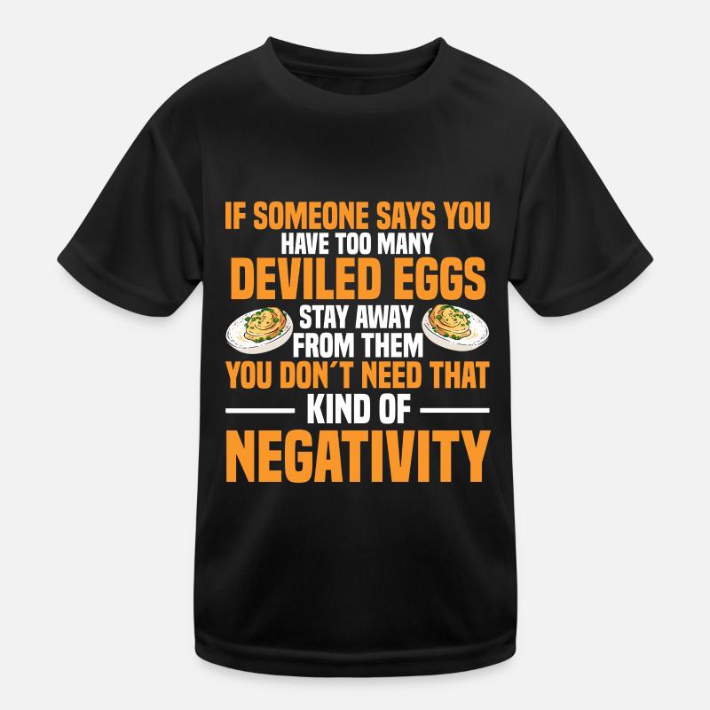 Gefüllte Eier - Sprüche Kinder Funktions-T-Shirt