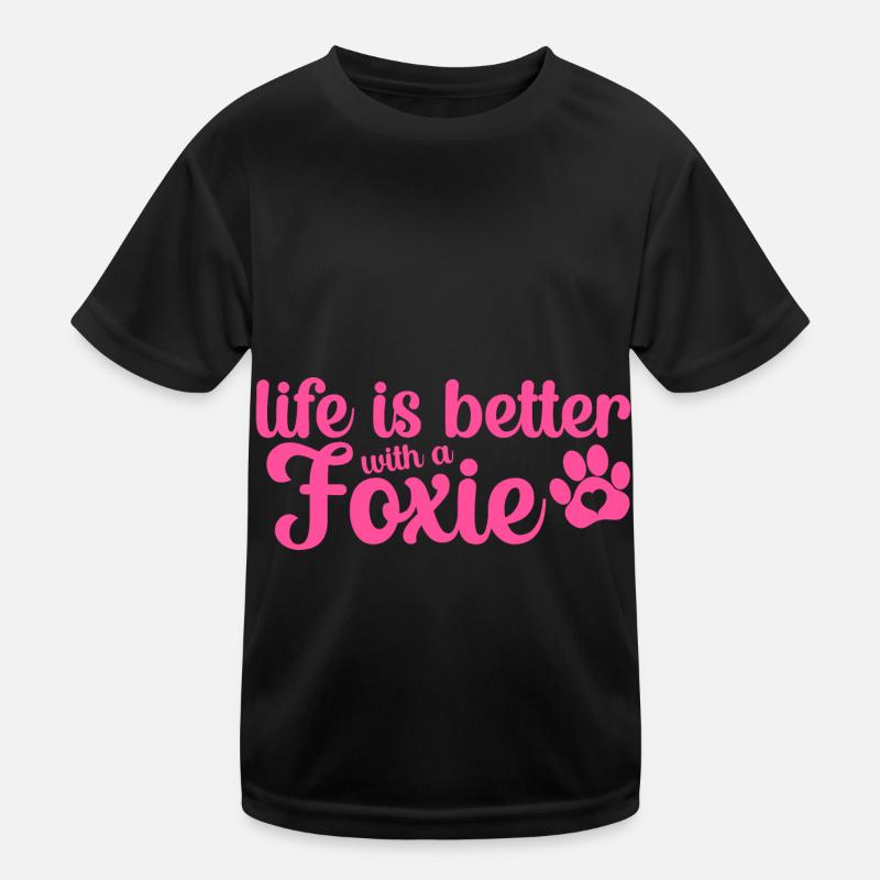 Foxterrier Foxterrier Fox Terrier Mama Rose T-shirt sport Enfant