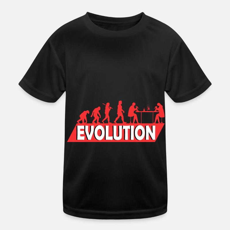 Biologie Biologin Studium Studentin Evolution Kinder Funktions-T-Shirt