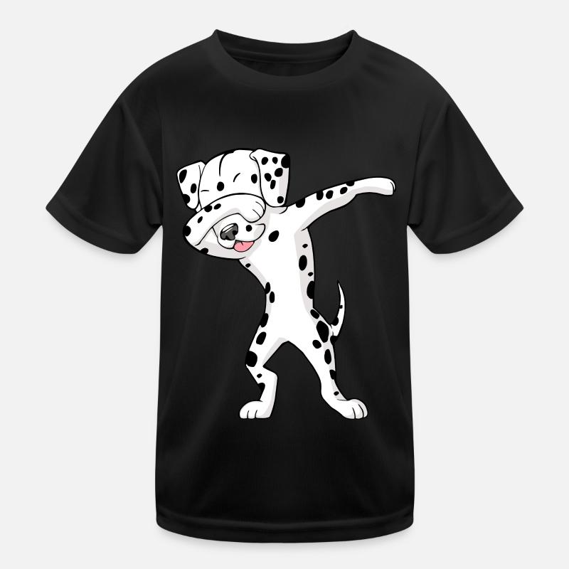Dalmatien Dab Dabbing Dalmatien T-shirt sport Enfant