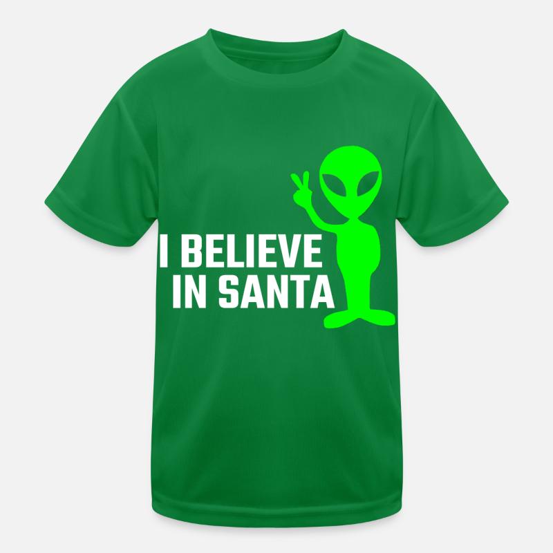 Alien Drôle T-shirt sport Enfant