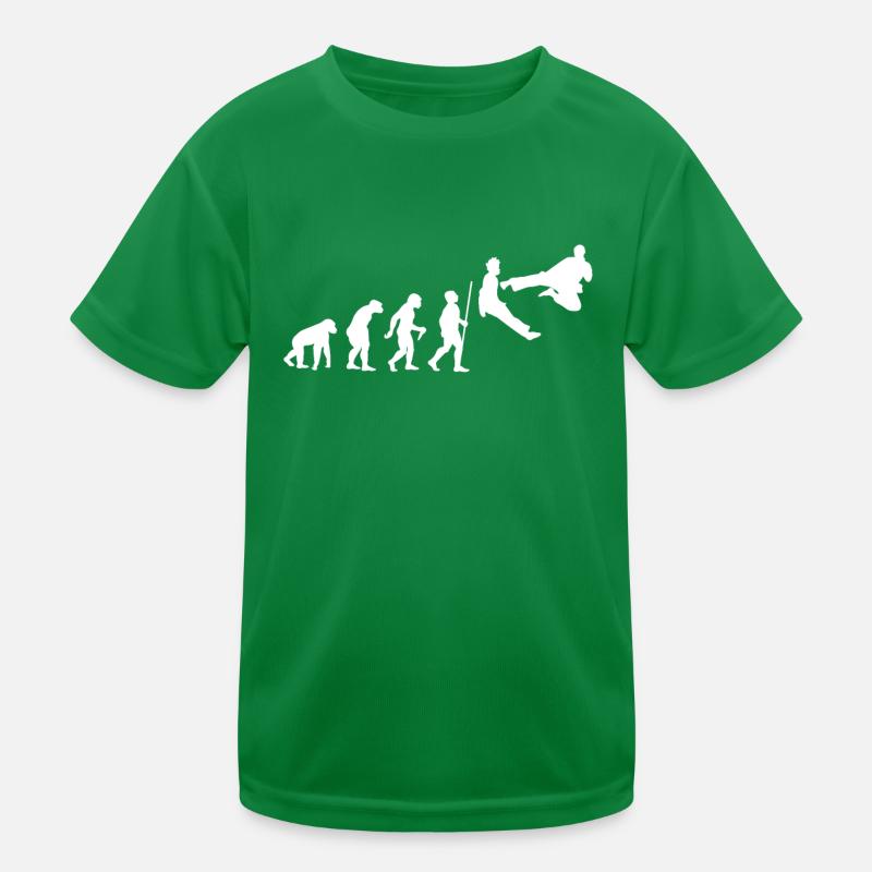 Evolution Graphic to Fly Kick Kids Functional T-Shirt