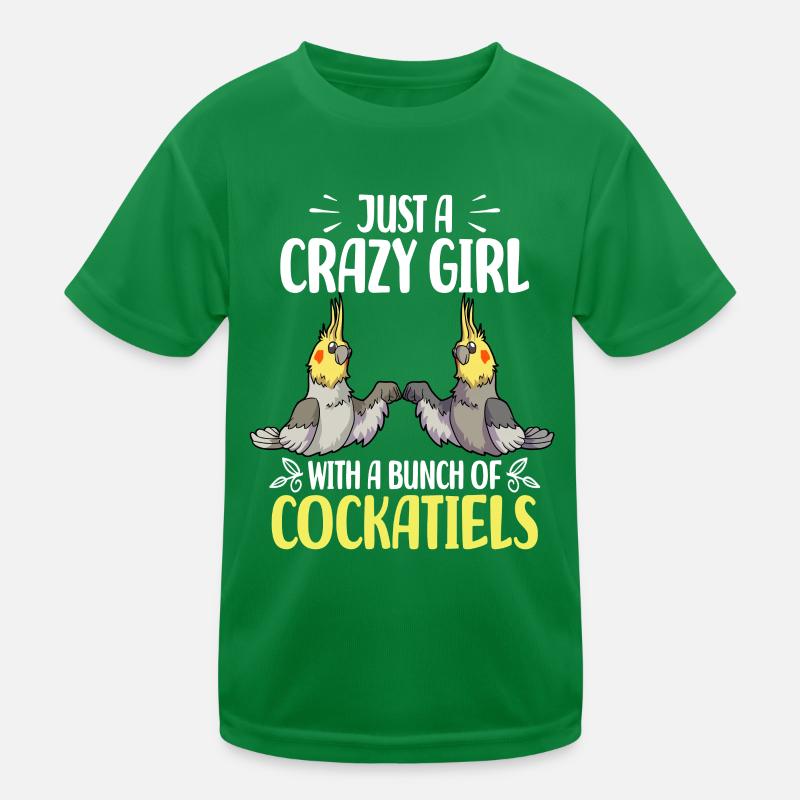 Nymphensittich Geschenke | Haustiere Vögel Vogel Kinder Funktions-T-Shirt