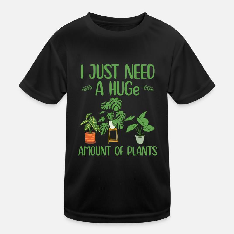 Houseplants Kids Functional T-Shirt