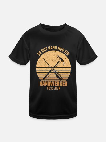 Artisan - T-shirt sport Enfant - noir - Devant