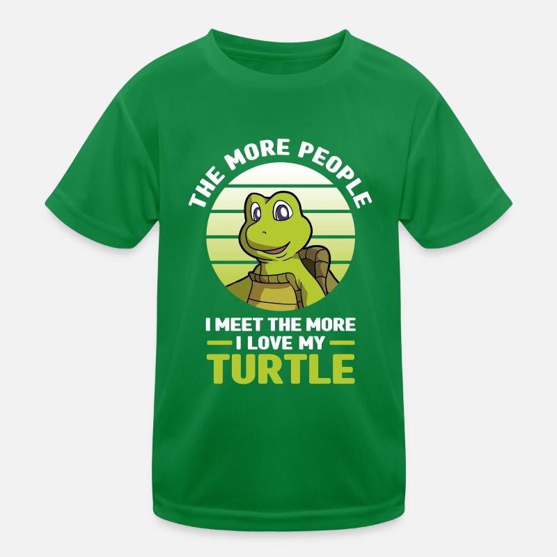 Turtles | Tortoise Pet Gifts Kids Functional T-Shirt