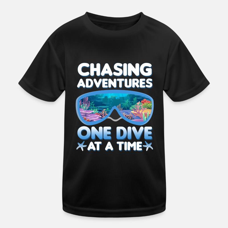 Plongée en mer | Idée cadeau Instructor Diver T-shirt sport Enfant