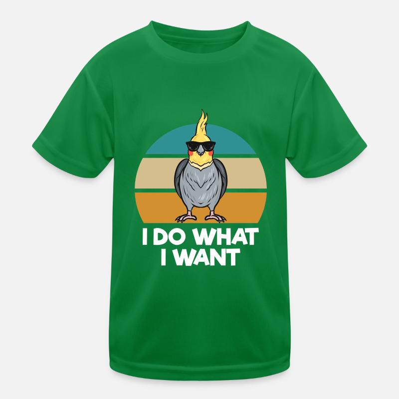 Nymphensittich Haustier Vögel | Vogel Geschenkidee Kinder Funktions-T-Shirt