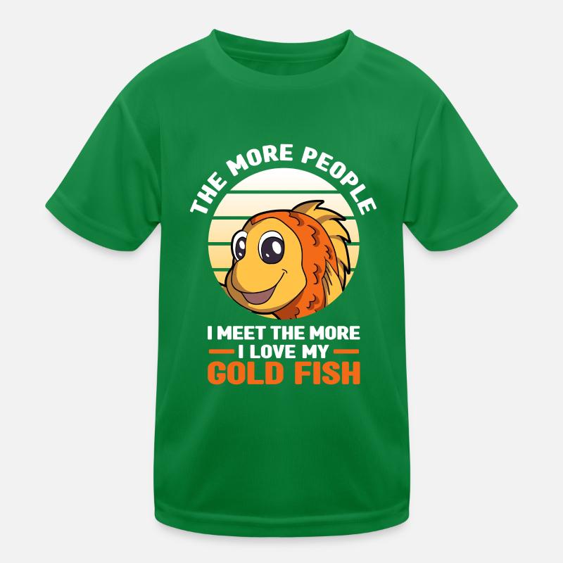 Goldfisch Kinder Funktions-T-Shirt