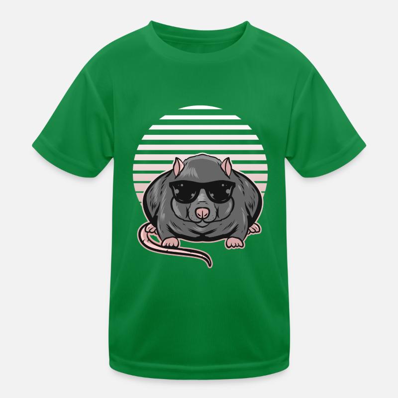 Ratte Kinder Funktions-T-Shirt