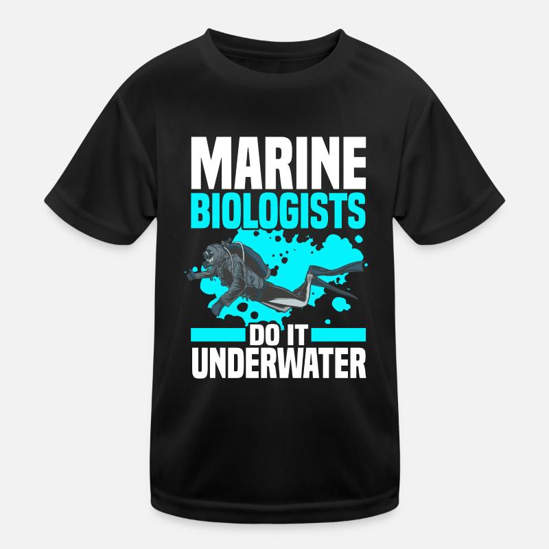 Marine biology Kids Functional T-Shirt