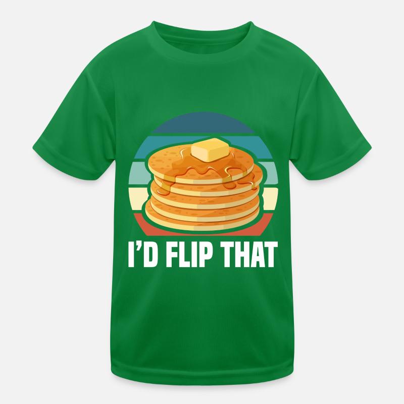 Pancakes Kinder Funktions-T-Shirt