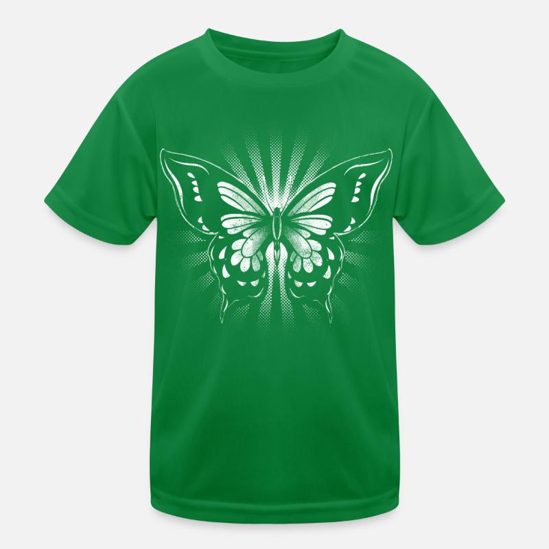 Schmetterling Kinder Funktions-T-Shirt