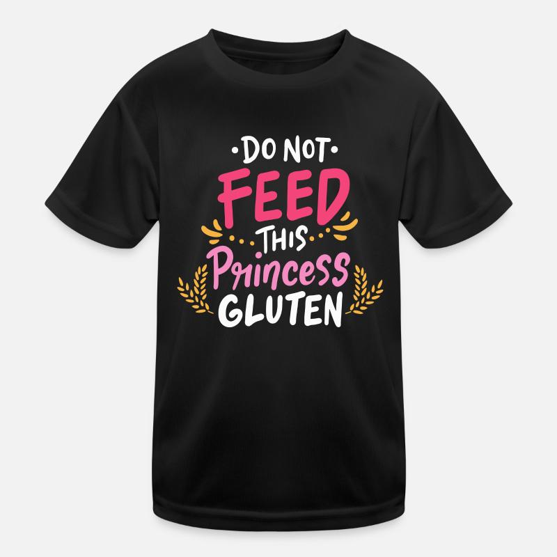 Gluten Unverträglichkeit Zöliakie Geschenkidee Kinder Funktions-T-Shirt