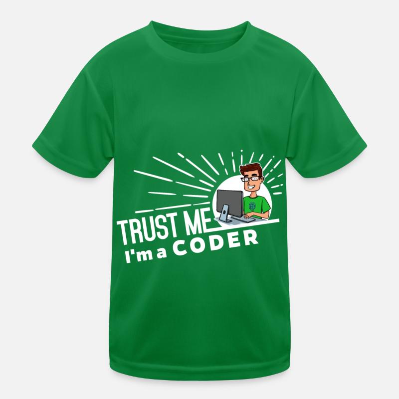 Programmierer - Vertrau mir Kinder Funktions-T-Shirt