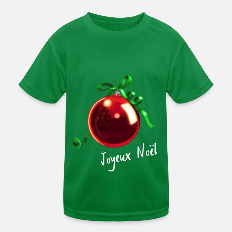 Christmas tree Joyeux Noël Kids Functional T-Shirt