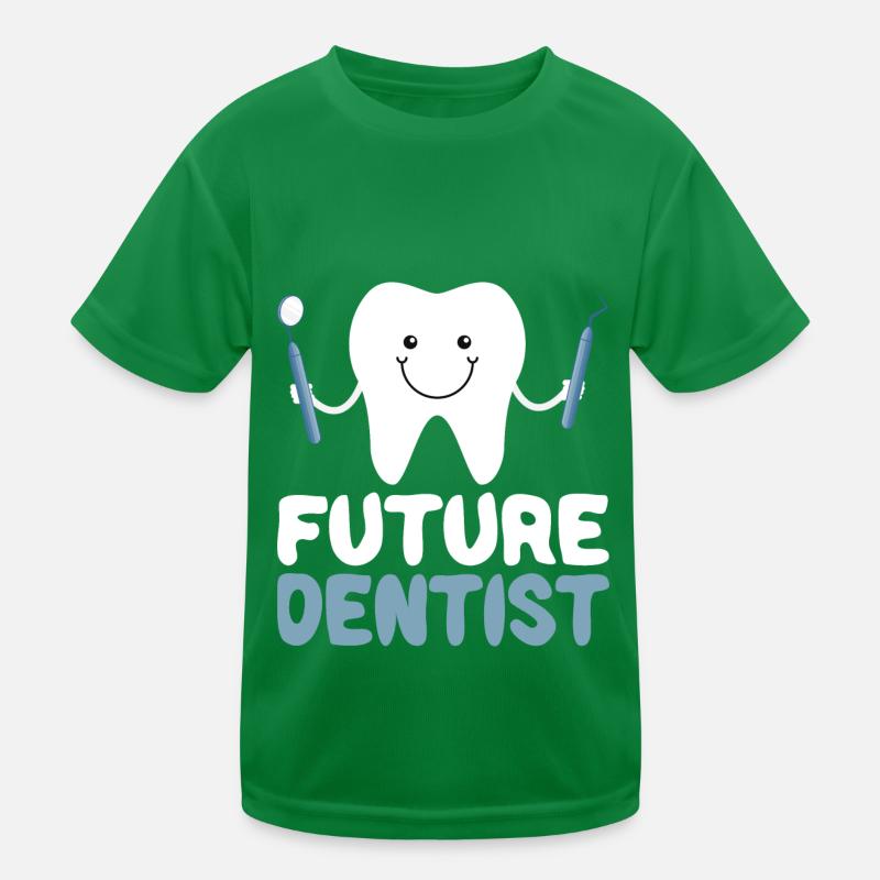 Futur emploi Dentiste Junior Dentiste Bébé Garçon T-shirt sport Enfant