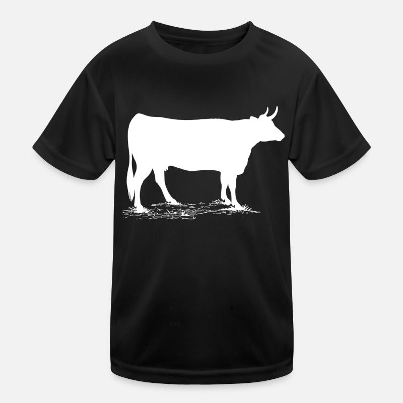 vache T-shirt sport Enfant
