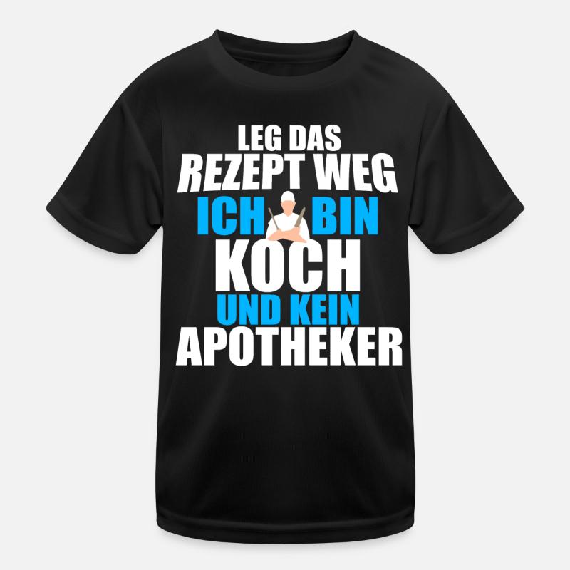 KOCH - Ich bin Koch Kinder Funktions-T-Shirt