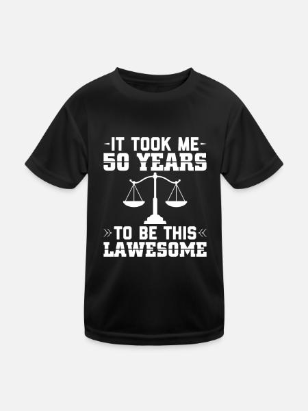 Avocat 50 | anniversaire Avocats Avocats Avocats - T-shirt sport Enfant - noir - Devant