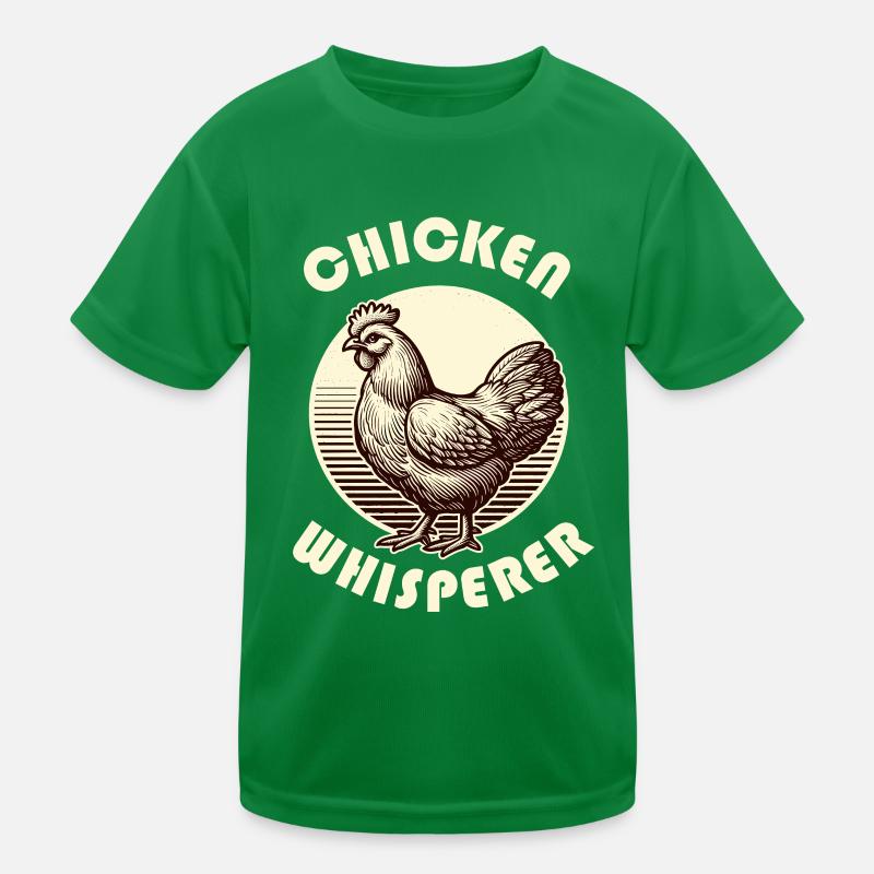 Chicken Chickens Chickens Whisperer Chicken Coop Farm Kids Functional T-Shirt