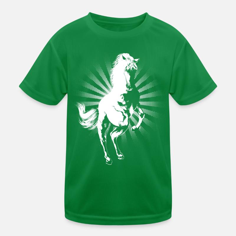Cheval T-shirt sport Enfant