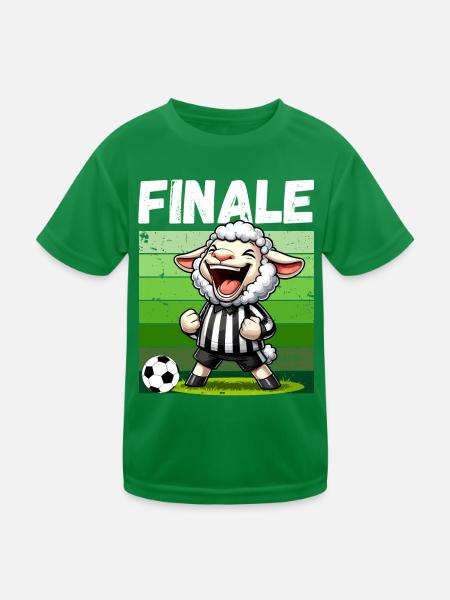 Soccer Final Soccer Fan Soccer Player Funny - Kids Functional T-Shirt - kelly green - Front