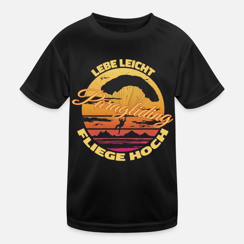 Vivre léger, voler haut T-shirt sport Enfant