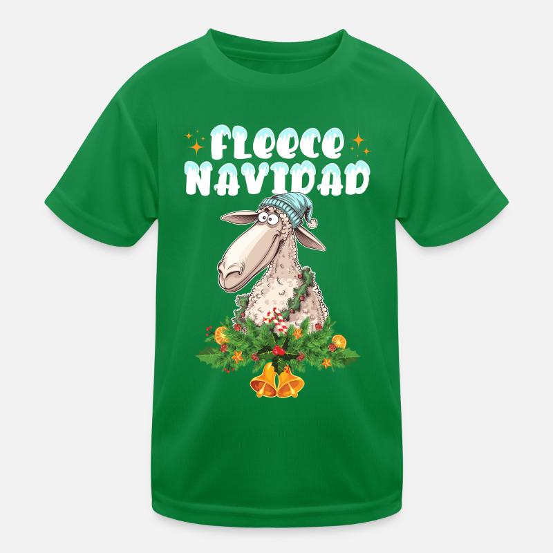 Feliz Navidad Toison Navidad Mouton Noël Fun T-shirt sport Enfant