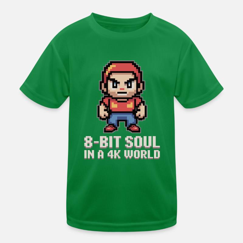 Soul 8 bits dans un monde 4K T-shirt sport Enfant